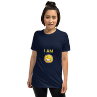 "I AM Happy" Short-Sleeve Unisex T-Shirt