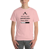 "Installing Muscles" Short Sleeve T-Shirt