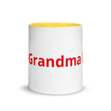 "Best Grandma Ever!" Mug with Color Inside