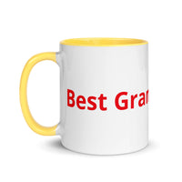 "Best Grandma Ever!" Mug with Color Inside