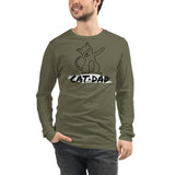 "Cat Dad" Unisex Long Sleeve Tee