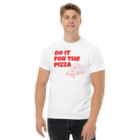 "Do It For The Pizza" Men's heavyweight tee