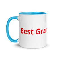 "Best Grandma Ever!" Mug with Color Inside