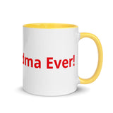 "Best Grandma Ever!" Mug with Color Inside