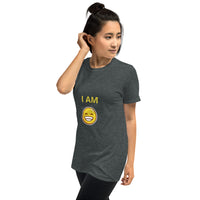 "I AM Happy" Short-Sleeve Unisex T-Shirt