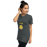 "I AM Happy" Short-Sleeve Unisex T-Shirt