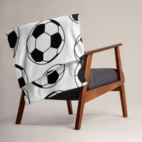 Soccer Ball Throw Blanket