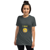 "I AM Happy" Short-Sleeve Unisex T-Shirt