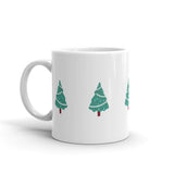 White glossy mug - Christmas Tree